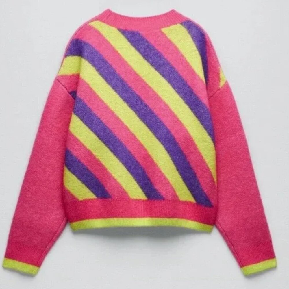 Jacquard Knit Sweater with Snail Size M NWOT - Picture 3 of 5